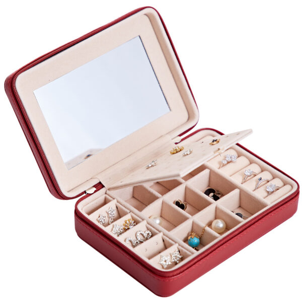 Multifunctional Jewelry Storage Box For Earrings and Rings - Image 3