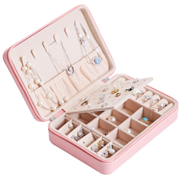 Multifunctional Jewelry Storage Box For Earrings and Rings - Image 7