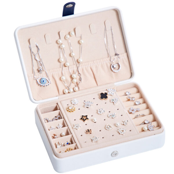 Multifunctional Jewelry Storage Box For Earrings and Rings - Image 2