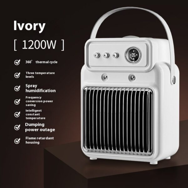 2 in 1 Efficient Room / Office Heater & Humidifier Table (1200W) - Image 4