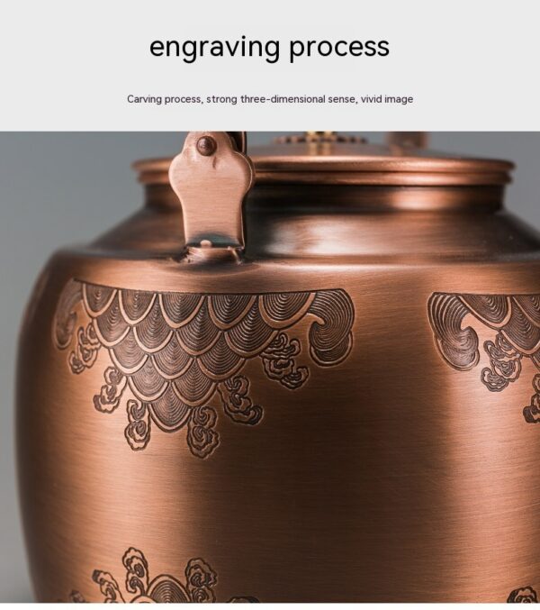 Copper Tea & Water Boiling Pot / Kettle - Image 8