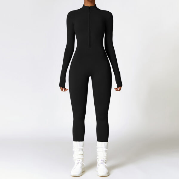 Warm, Breathable and Long-Sleeved yoga / Sports Jumpsuit - Image 6