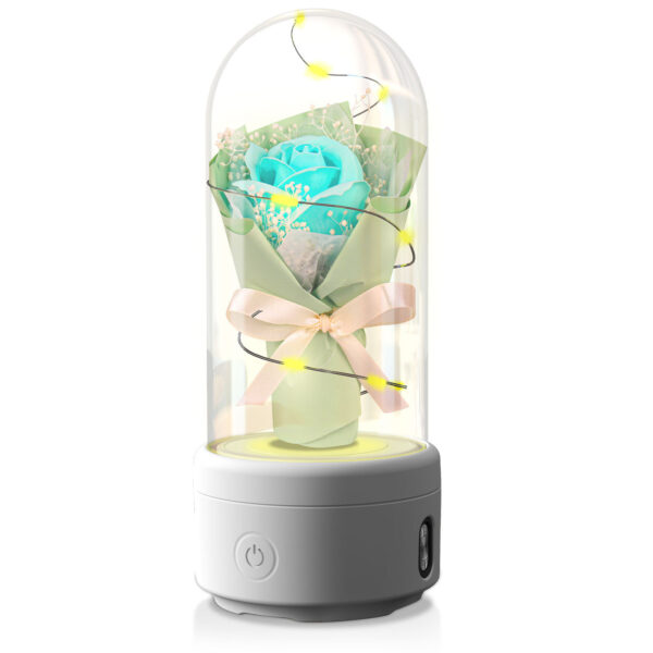 Creative 2 In 1 Flower Bouquet LED Light with Bluetooth-Compatible Speaker - Image 6