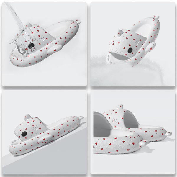 Cute Shark Printed Slippers for Teenagers, Women and Men - Image 2