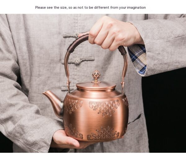 Copper Tea & Water Boiling Pot / Kettle - Image 3