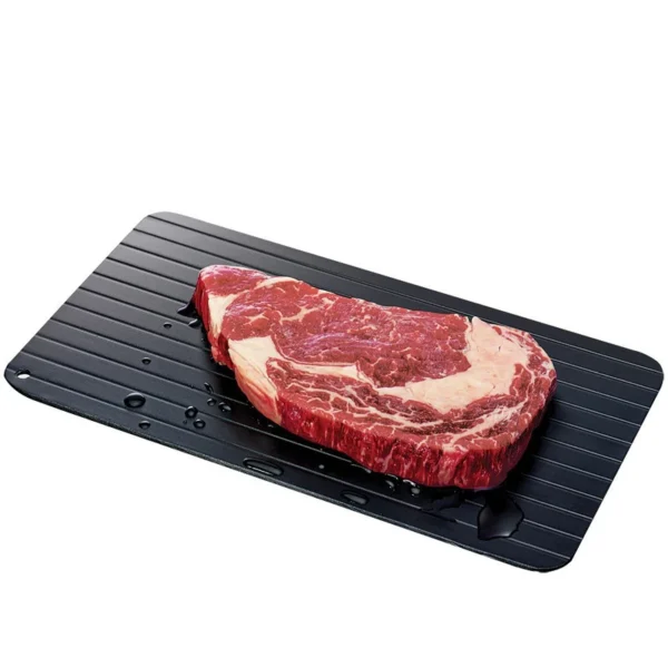 Fast Defrosting Aluminum Tray for Frozen Meat and Fish - Image 6