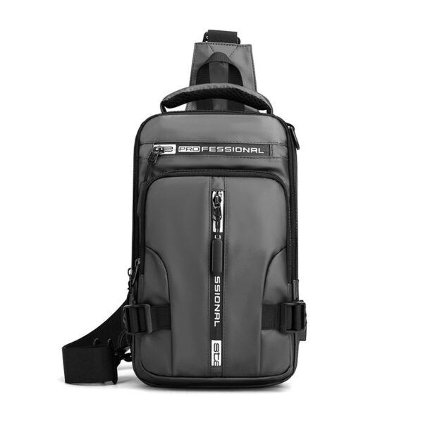 Crossbody Multifunctional Waterproof Men Bag - Image 9