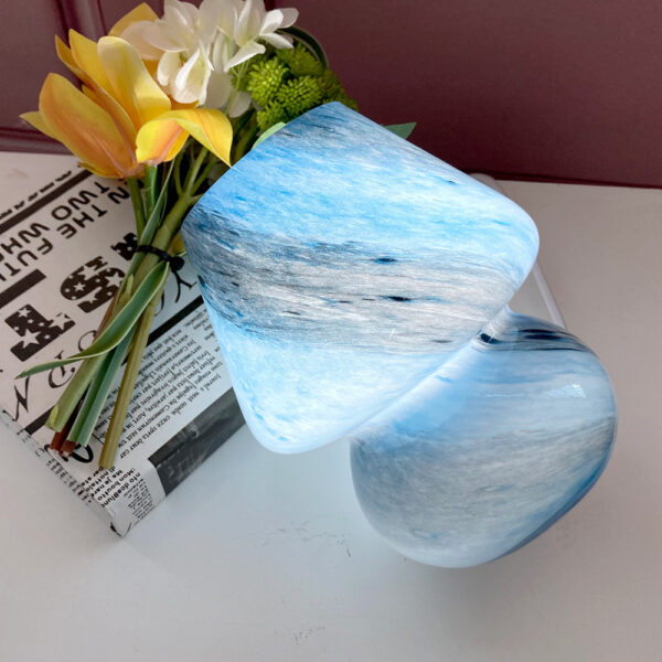 Handmade Glass Mushroom Table Lamp / Bedside - Image 5