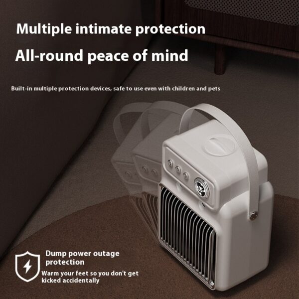 2 in 1 Efficient Room / Office Heater & Humidifier Table (1200W) - Image 6