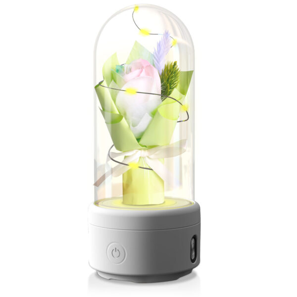 Creative 2 In 1 Flower Bouquet LED Light with Bluetooth-Compatible Speaker - Image 9