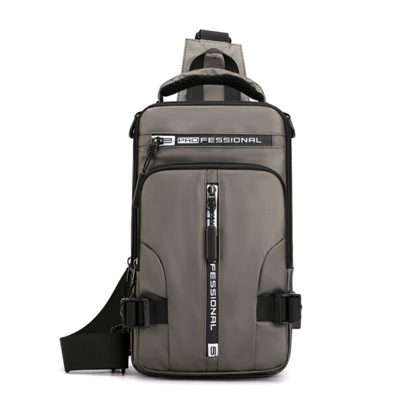 Crossbody Multifunctional Waterproof Men Bag - Image 7