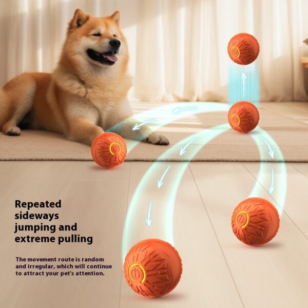 Pets Electric Playful Jumping Ball for Cats and Dogs - Image 3