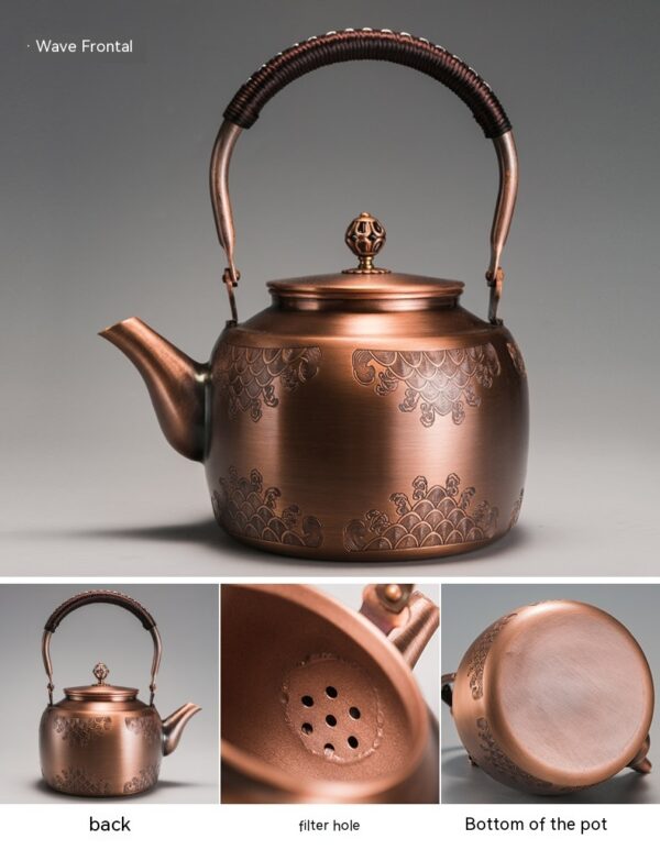 Copper Tea & Water Boiling Pot / Kettle - Image 7