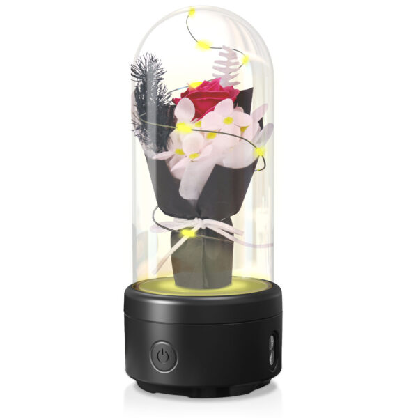 Creative 2 In 1 Flower Bouquet LED Light with Bluetooth-Compatible Speaker - Image 4