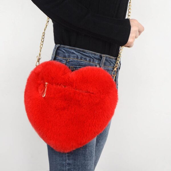 Love Cute Plush Bag for Girls and Women - Image 3